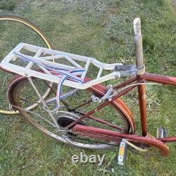 Schwinn Suburban Red Vintage Complete Bicycle Classic Collectible Retro Bike