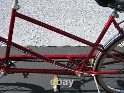 Schwinn Twin Deluxe Tandem 1980 Five Speed Vintage Bicycle