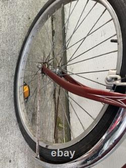 Schwinn Twin Tandem Bike Vintage Orange and Silver Good Condition