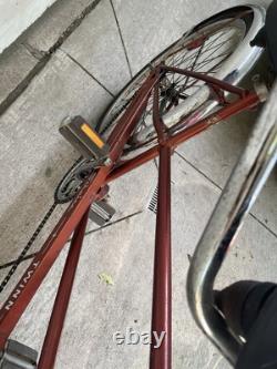 Schwinn Twin Tandem Bike Vintage Orange and Silver Good Condition