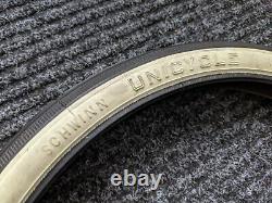 Schwinn UNICYCLE Whitewall 20 x 1-3/4 Bicycle Tire-USA NOS Vintage Original