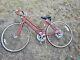 Schwinn Varsity Bicycle Red Vtg 10 Speed 1970s Chicago Usa Kickstand Outdoors