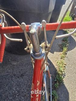 Schwinn Varsity Vintage Cruiser Bike Red 23in Steel Frame 27in Side Pull