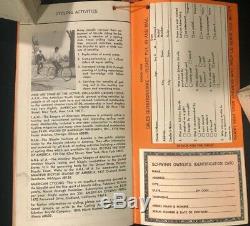 Schwinn Vintage 1968 Orange Krate Sting-Ray Owners Manual & Tire Care Guide