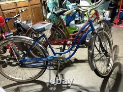 Schwinn Vintage Bicycle Fair Lady Blue Pixie Original 1949 J941196 Rare