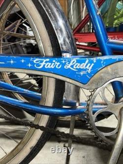 Schwinn Vintage Bicycle Fair Lady Blue Pixie Original 1949 J941196 Rare