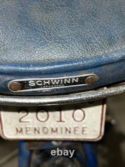 Schwinn Vintage Bicycle Fair Lady Blue Pixie Original 1949 J941196 Rare