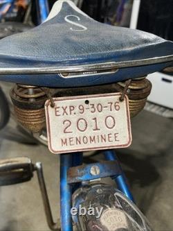 Schwinn Vintage Bicycle Fair Lady Blue Pixie Original 1949 J941196 Rare