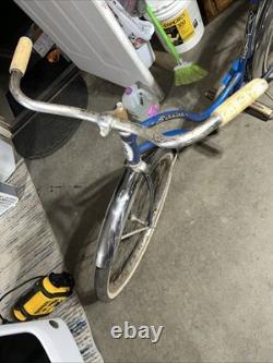Schwinn Vintage Bicycle Fair Lady Blue Pixie Original 1949 J941196 Rare