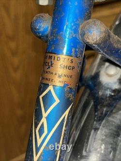 Schwinn Vintage Bicycle Fair Lady Blue Pixie Original 1949 J941196 Rare