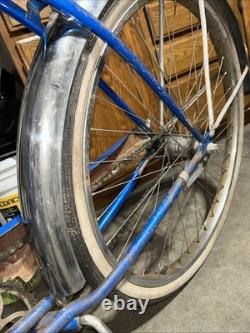 Schwinn Vintage Bicycle Fair Lady Blue Pixie Original 1949 J941196 Rare