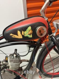 Schwinn Vintage Chopper Custom Motorized Bicycle Moto Bike