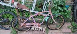 Schwinn Vintage Cruiser Bicycle Purple Steel Frame Classic Cruiser Style