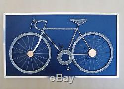 Schwinn Vintage Dealer Showroom Artwork Original 1970's Bicycle Memorabilia