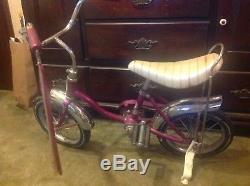 Schwinn Vintage Early Violet Lil Tiger Stingray Bike Muscle Bicycle 60s Old