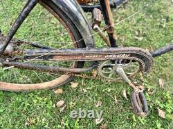 Schwinn Vintage Jaguar Mark5 Bicycle For Parts Or Restoring