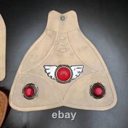 Schwinn Vintage Mudflaps Lot 3 Jeweled 50s 60s Winged+Checkered Flag Bike Schwinn Vintage Mudflaps Lot 3 Jeweled 50s 60s Winged+Checkered Flag Bike