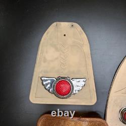 Schwinn Vintage Mudflaps Lot 3 Jeweled 50s 60s Winged+Checkered Flag Bike Schwinn Vintage Mudflaps Lot 3 Jeweled 50s 60s Winged+Checkered Flag Bike