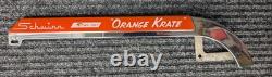 Schwinn Vintage Orange Krate Original Stingray Bicycle Chain Guard