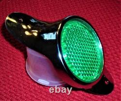 Schwinn Vintage Phantom Deluxe Rear Reflector With Green Glass