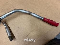 Schwinn Vintage Postwar 26 Bicycle Handlebars & AS Wedge Bolt & Grips