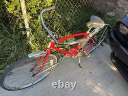 Schwinn Vintage Red Cruiser Bike Steel Frame Classic Bicycle MPN J527778