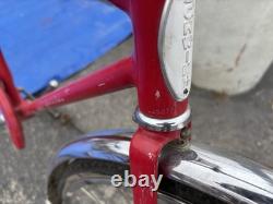 Schwinn Vintage Red Cruiser Bike Steel Frame Classic Bicycle MPN J527778