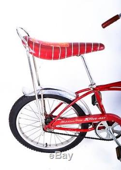 Schwinn Vintage Stingray Deluxe Flamboyant Red Made in Chicago Sting-Ray