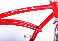 Schwinn Vintage Stingray Deluxe Flamboyant Red Made in Chicago Sting-Ray