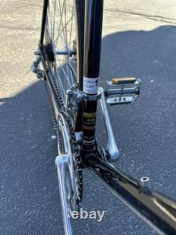 Schwinn World Sport Vintage Racing Bike Black Steel Frame Caliper Brakes