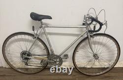 Schwinn World Sport Vintage Silver Racing Bike Drop Bar Side Pull Caliper