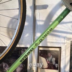 Schwinn World Traveler Vintage Racing Bike Green Steel Frame