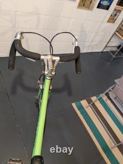 Schwinn World Traveler Vintage Racing Bike Green Steel Frame
