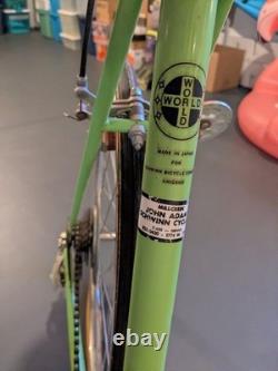 Schwinn World Traveler Vintage Racing Bike Green Steel Frame