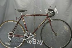 Schwinn World Vintage Road Bike Medium 53cm Lugged Steel Touring Gravel Charity
