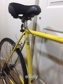 Schwinn World Voyageur 27 100% Overhaul Yellow Road Bike Vintage 60cm
