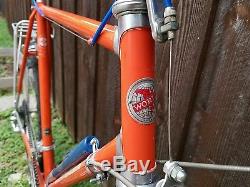 Schwinn World Voyageur Kool Orange Road Bike 650B Conversion VTG Rivendell
