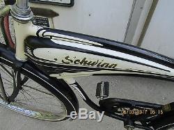 Schwinn bicycle original paint 1950's Streamliner Tank cruiser vintage bike