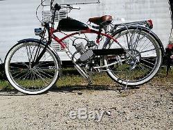 Schwinn motorized bicycle with vintage style