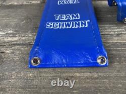 Schwinn pad set vintage blue double clamp handlebar old school