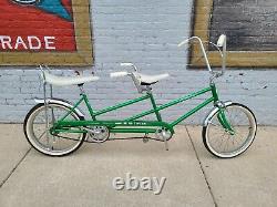 Schwinn stingray mini twinn tandem krate vintage muscle bike restored