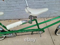 Schwinn stingray mini twinn tandem krate vintage muscle bike restored