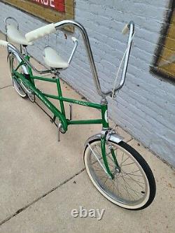 Schwinn stingray mini twinn tandem krate vintage muscle bike restored