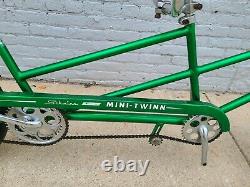 Schwinn stingray mini twinn tandem krate vintage muscle bike restored