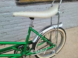 Schwinn stingray mini twinn tandem krate vintage muscle bike restored