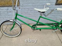 Schwinn stingray mini twinn tandem krate vintage muscle bike restored