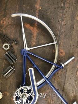 Schwinn vintage tandem 40s curve bob hope stainless fenders 1947 AS &CO sprock