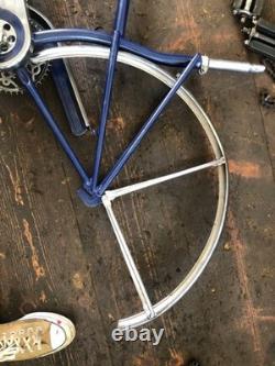 Schwinn vintage tandem 40s curve bob hope stainless fenders 1947 AS &CO sprock