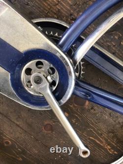 Schwinn vintage tandem 40s curve bob hope stainless fenders 1947 AS &CO sprock