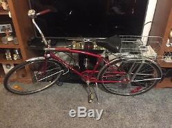 Scotty Cameron Personal Collection Red SCP Vintage Schwinn Bicycle With COA